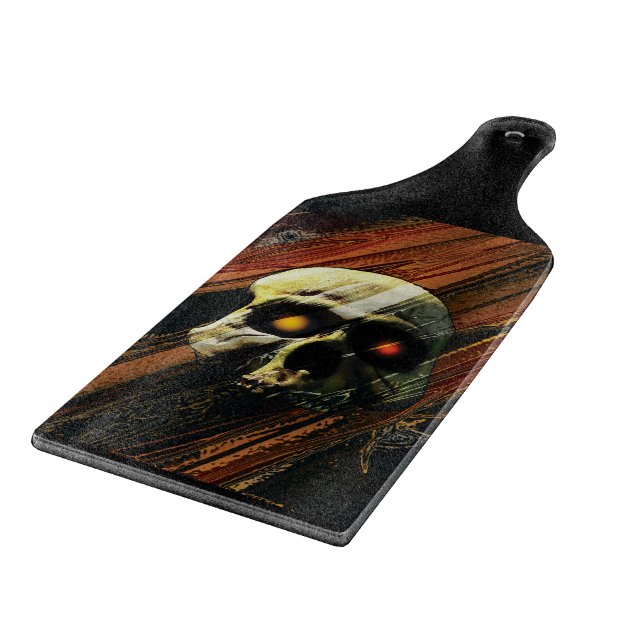Tabla De Cortar Dark Skull (Borde)