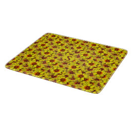 Tabla de cortar de girasol