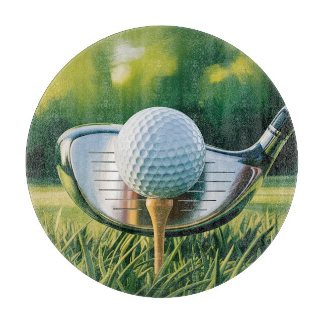Tabla de cortar de golf (Anverso)