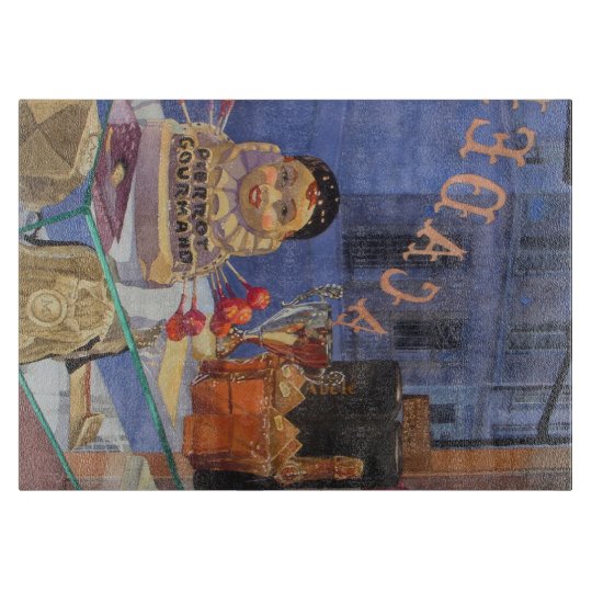Tabla de cortar de la cocina