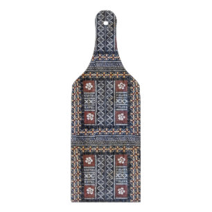 Tabla de cortar de la impresión de Barkcloth del