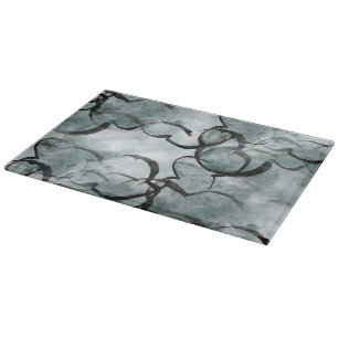 Tabla De Cortar de la mano gris del arte pintura vanguardista,
