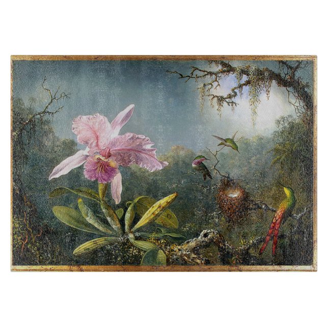 Tabla de cortar de los colibríes (Anverso)