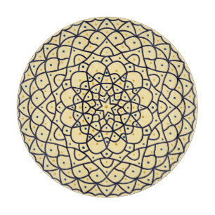 Tabla de cortar de vidrio Celestial Day