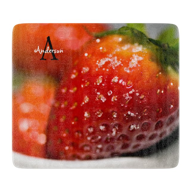 Tabla de cortar de vidrio con fresas (Anverso)