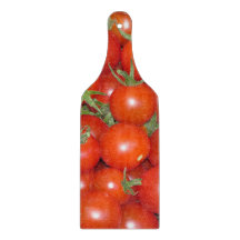 Tabla de cortar de vidrio Cosecha de Tomates Cherr