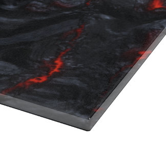 tabla de cortar de vidrio de lava
