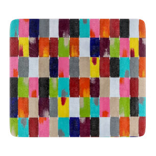 Tabla de cortar de vidrio Deco de 6 x 7 de colcha