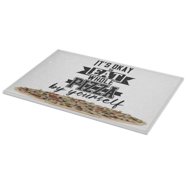 Tabla de cortar de vidrio decorativa 38x28cm (Borde)