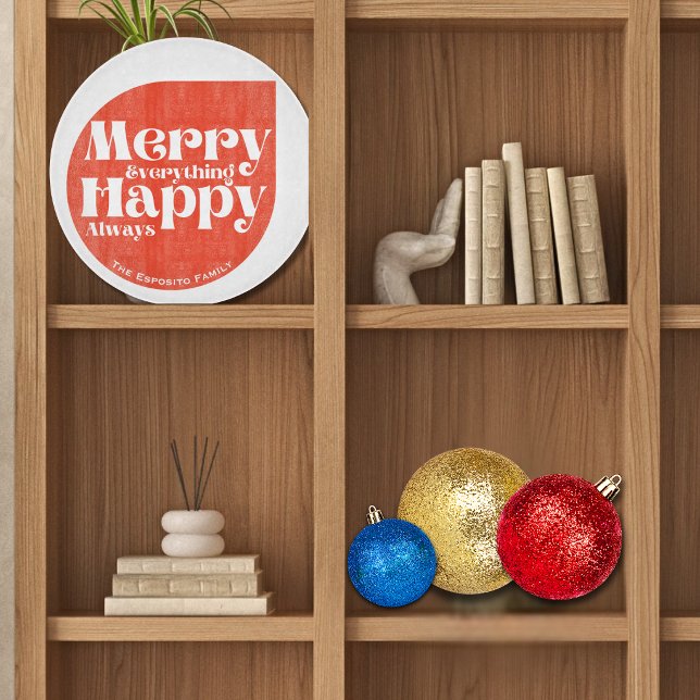 Tabla de cortar de vidrio Merry Everything Happy A (Subido por el creador)