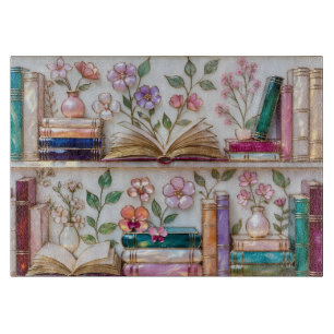 Tabla de cortar de vidrio para estantería floral