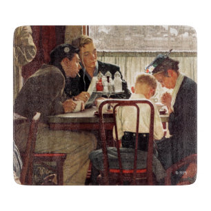 Tabla De Cortar Decir tolerancia de Norman Rockwell