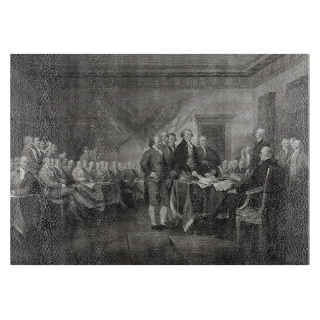 Tabla De Cortar Declaración de Independencia (Anverso)