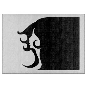 Tabla De Cortar Deco Mod Woman Cutting Board