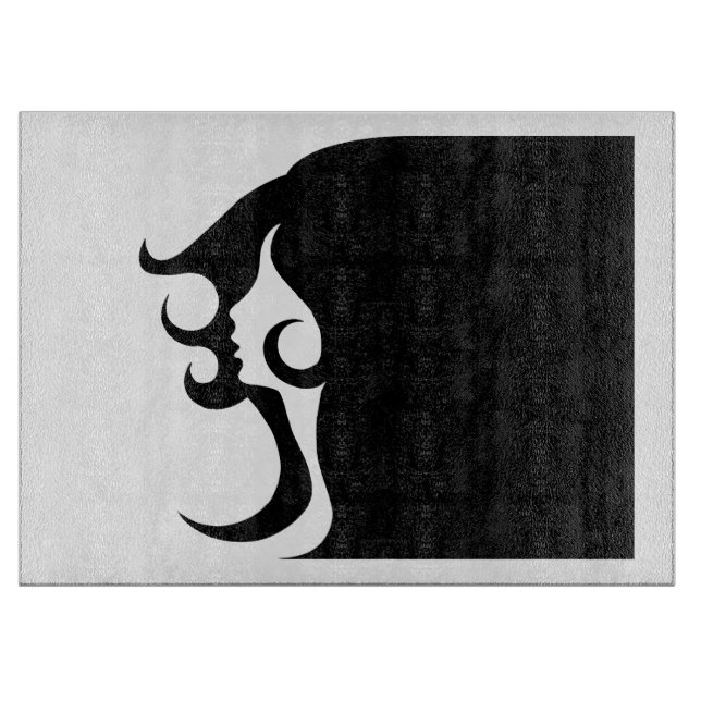 Tabla De Cortar Deco Mod Woman Cutting Board (Anverso)