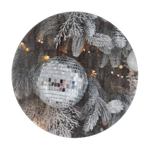 Tabla De Cortar Decoración de árboles de Navidad, grupo de luz fes