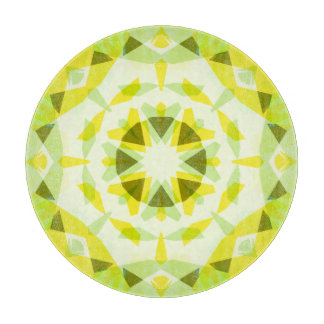 Tabla De Cortar Decoración de Dopamina, estrella de verano verde a