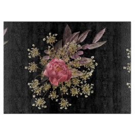 Tabla De Cortar decoración de flores