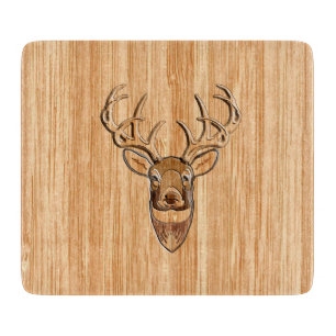 Tabla De Cortar Decoración de madera del estilo del grano de la