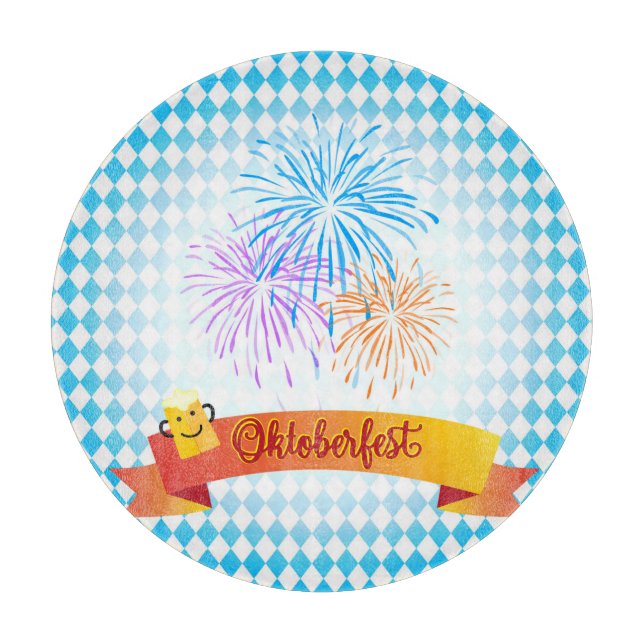 Tabla De Cortar Decoración del festival de cerveza OKTOBERFEST (Anverso)