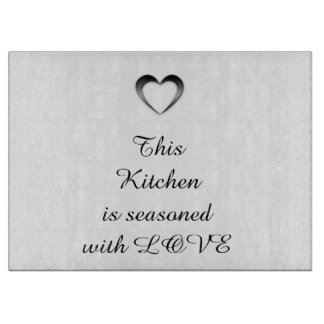 Tabla de cortar decorativa