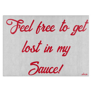 Tabla de cortar decorativa de vidrio (11" x 8")