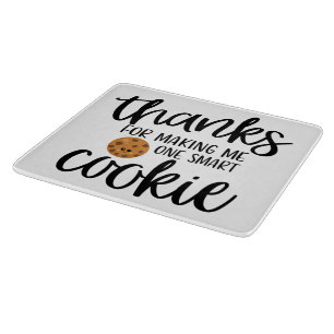 Tabla de cortar decorativa de vidrio (12")