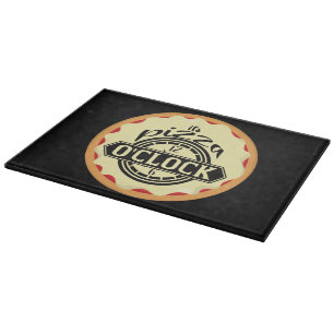 Tabla de cortar decorativa de vidrio (15" x 11")