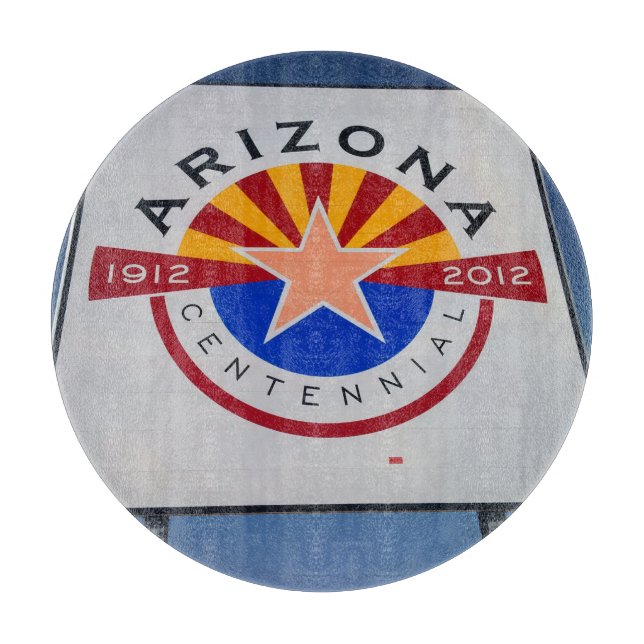 Tabla de cortar del Centenario de Arizona (Anverso)