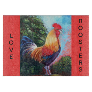 Tabla de cortar del gallo