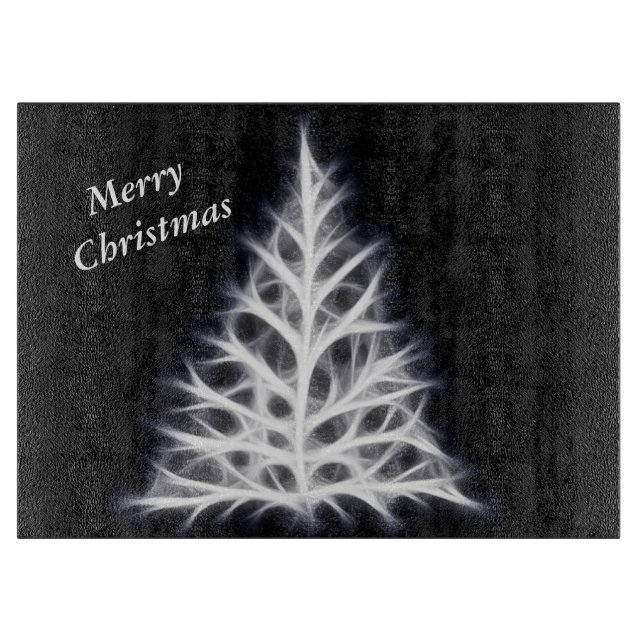 Tabla de cortar del tema del navidad (Anverso)