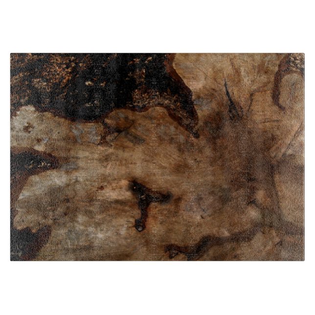 Tabla de cortar del tocón de árbol (Anverso)