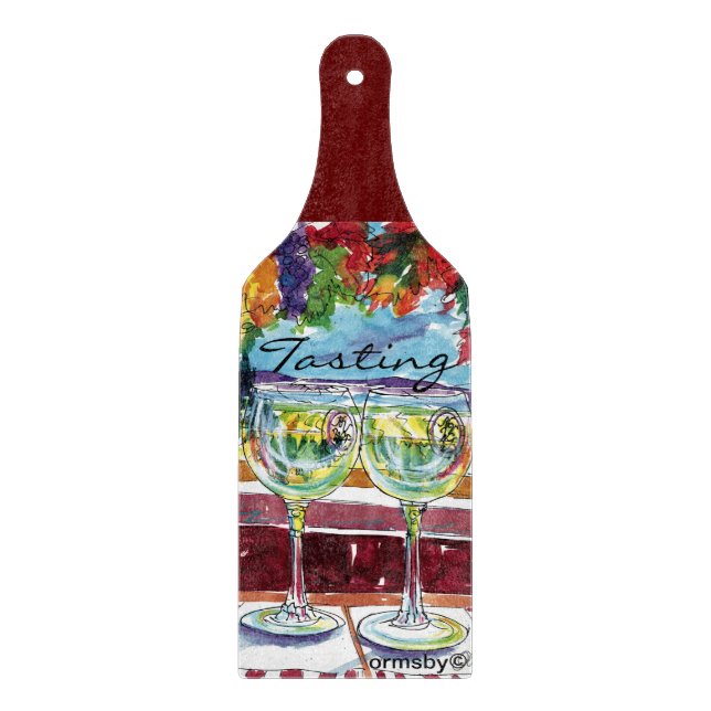 Tabla de cortar del vino (Anverso)