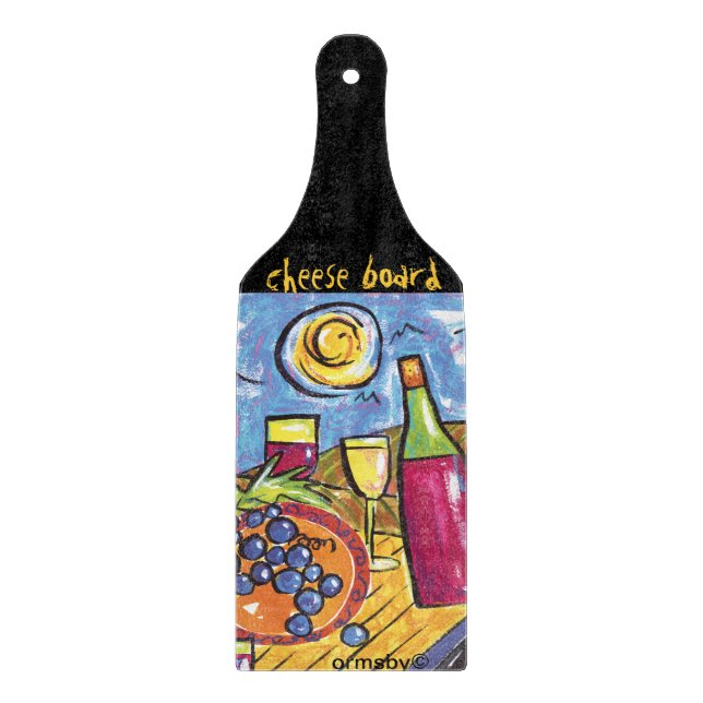Tabla de cortar del vino (Anverso)
