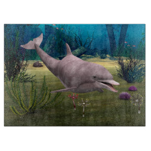 Tabla De Cortar Delfín sonriente