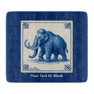 Tabla De Cortar Delft Wooly Mammoth