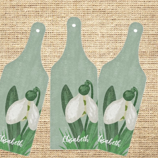 Tabla De Cortar Delicate Spring Snowdrop Flower  (Subido por el creador)