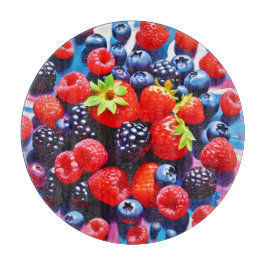 Tabla De Cortar Delicia de Explosión de Frutas 