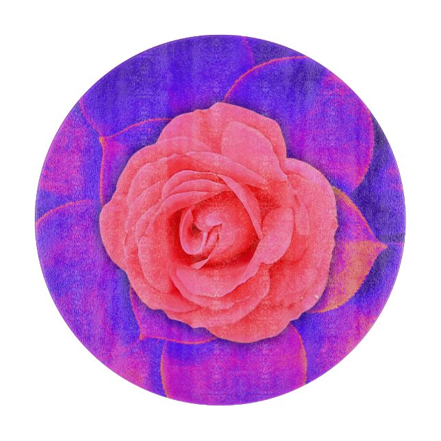 Tabla De Cortar Delicia de Rosa (Anverso)
