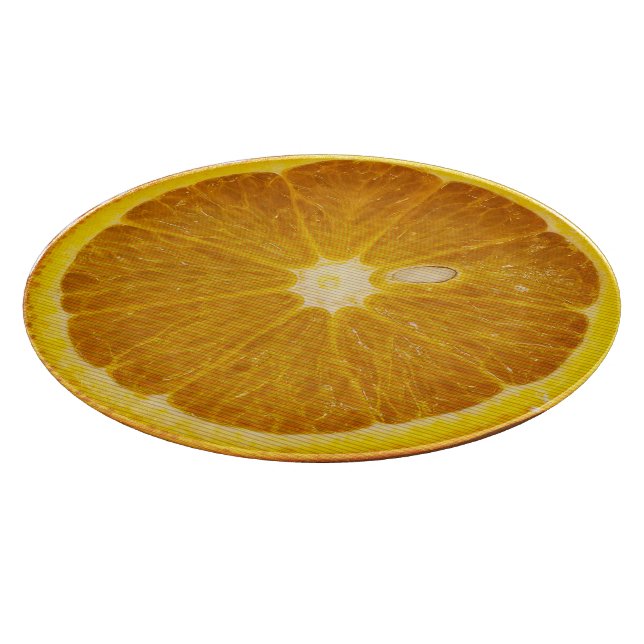 TABLA DE CORTAR DELICIOSO NARANJA SLICE (Borde)