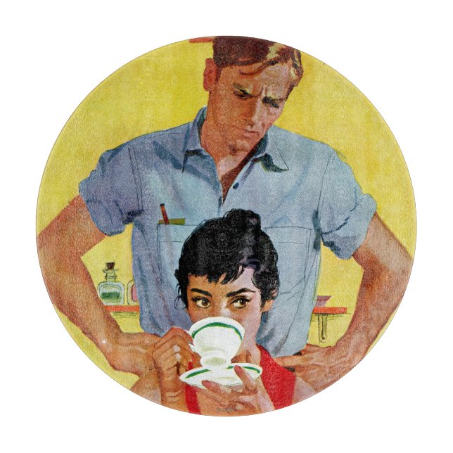 Tabla De Cortar Demasiado tarde para inventarse (Anverso)