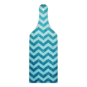 Tabla De Cortar Denim Chevron por Shirley Taylor