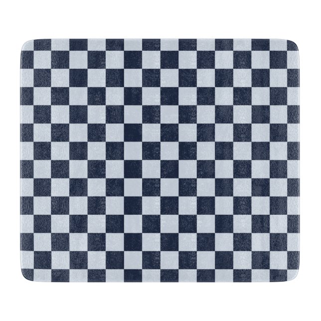 Tabla De Cortar Denim rinse checkerboard pattern (Anverso)