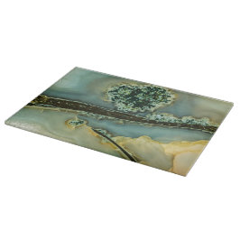 Tabla De Cortar Dentro de una piedra semipreciosa