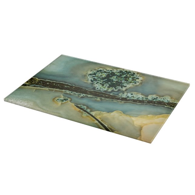 Tabla De Cortar Dentro de una piedra semipreciosa (Borde)