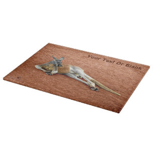 Tabla De Cortar Descanso de Red Kangaroo Buck