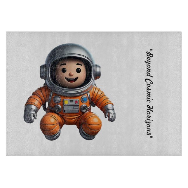 Tabla De Cortar "Descubrimiento espacial" (Anverso)