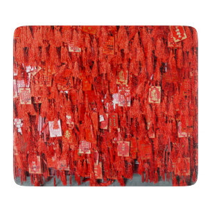 Tabla De Cortar Deseos rojos