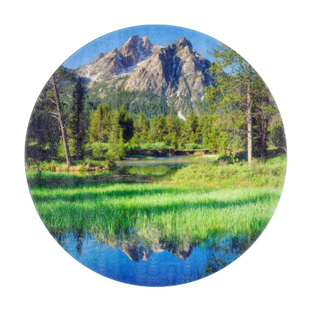 Tabla De Cortar Desierto Sawtooth (Anverso)