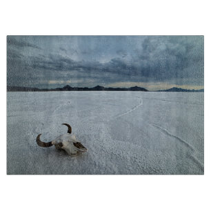 Tabla De Cortar Desiertos   Bonneville Salt Flats Utah